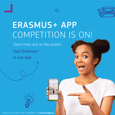 IT’S ON! THE ERASMUS+ APP TIPS COMPETITION HAS BEGUN - SUBMIT YOURS AND WIN PRIZES